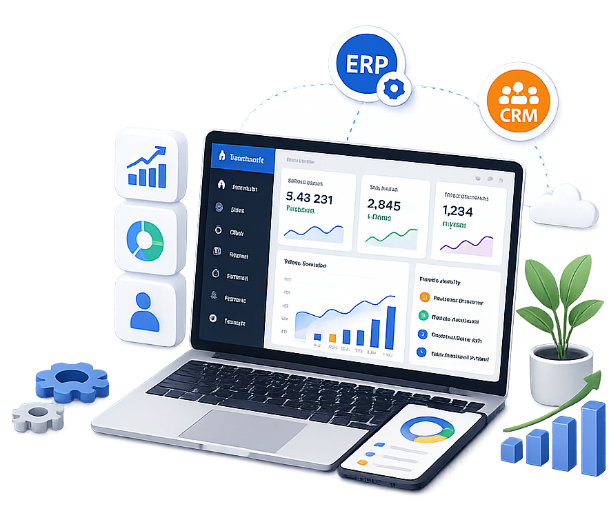 ERP and CRM Development