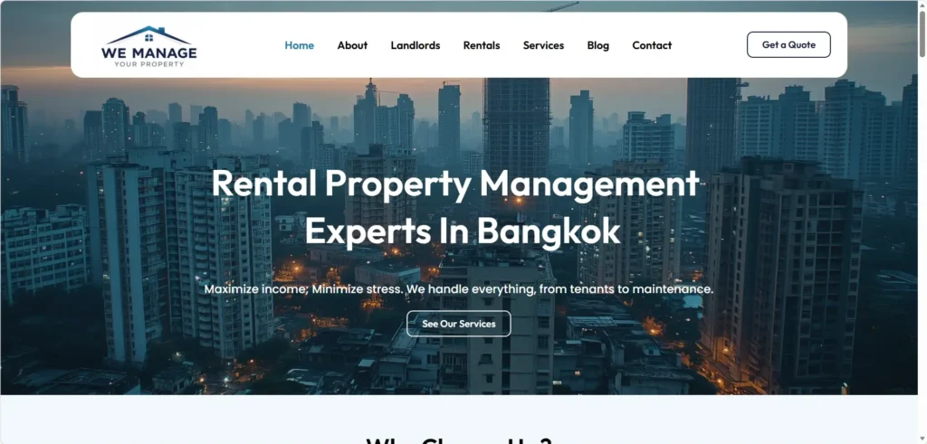 we manage your property